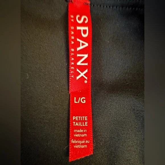 SPANX BUNDLE of 2Women’s Faux Leather Legging in Black Size Large